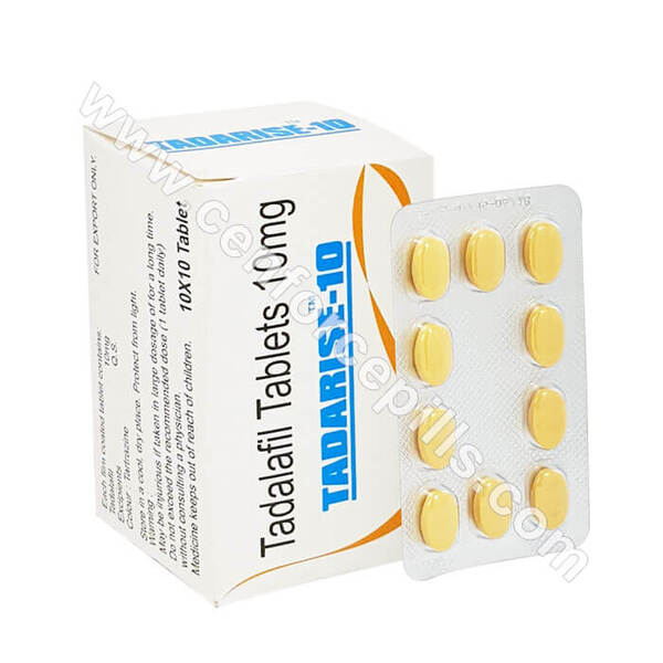 Tadarise 10 mg | Tadalafil | Generic Cialis For ED | Best Price | 10% OFF