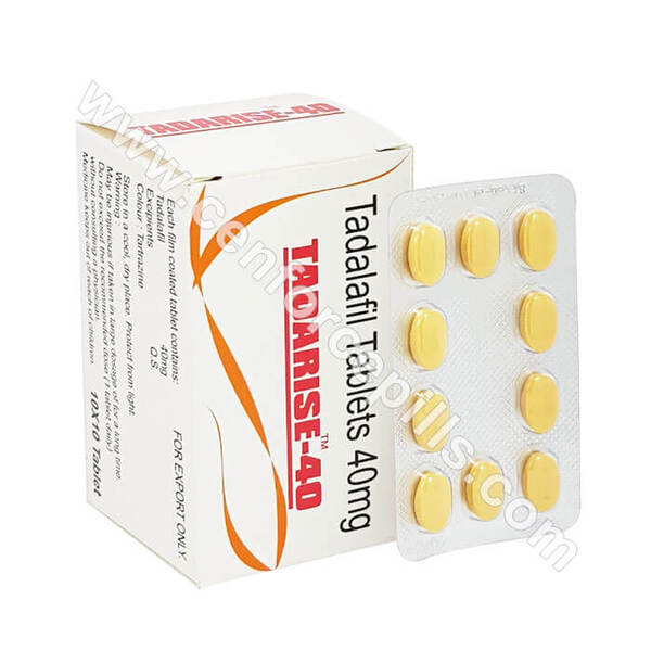 Buy Tadarise 40 mg Online | Improve Romance Time | USA