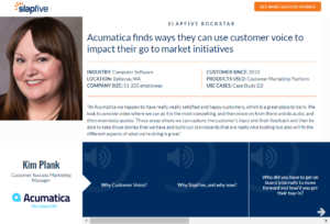 Kim Plank - SlapFive RockStar Award Winner - September 2019 - Customer Marketing Software Platform | Capture and Unleash your Customer Voice | SlapFive