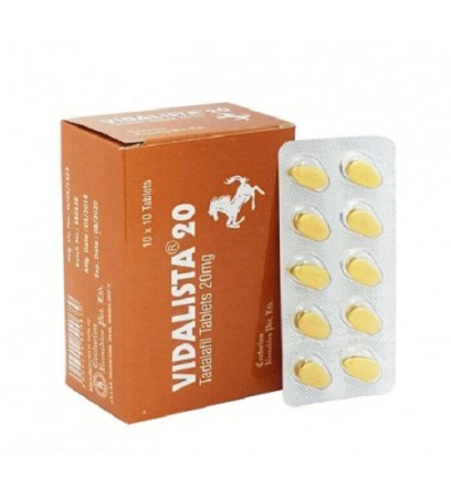 Vidalista 20® (Yellow Viagra Pill)(Tadalafil) |Use, Reviews, Dosage, Treat ED
