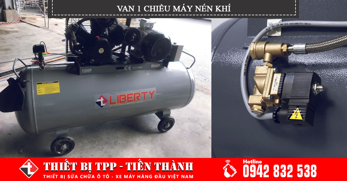 Van 1 chiều máy nén khí là gì? Đặc điểm Cấu tạo và Nguyên lý hoạt động