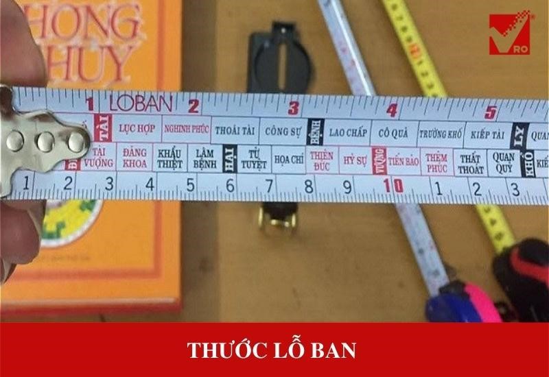 Thước lỗ ban là gì? Cách sử dụng thước theo chuẩn phong thủy