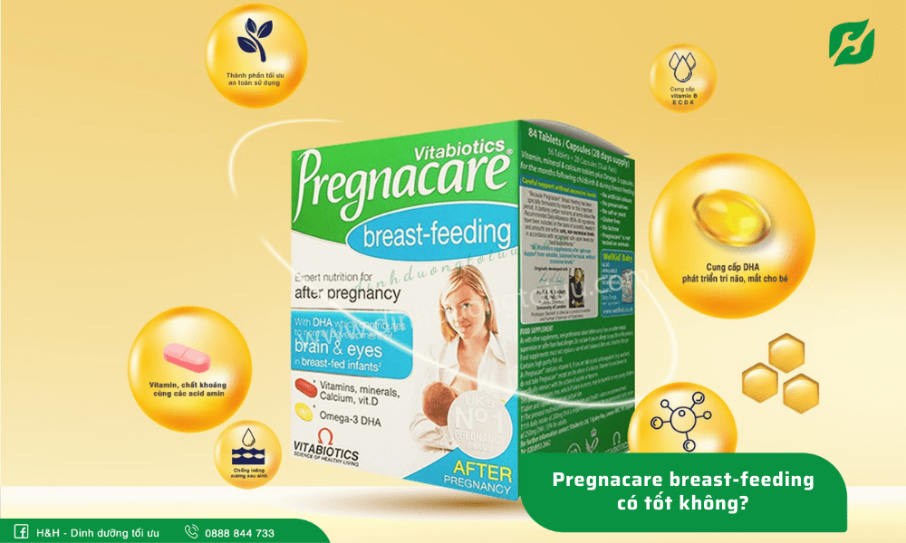 Pregnacare breast-feeding có tốt không? - H&H Nutrition