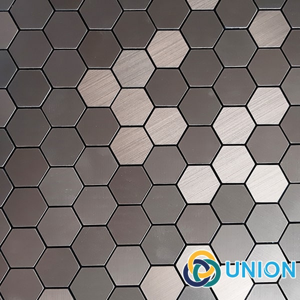 Gạch mosaic BV013 Khảm Nhôm - 300*300*5 mm