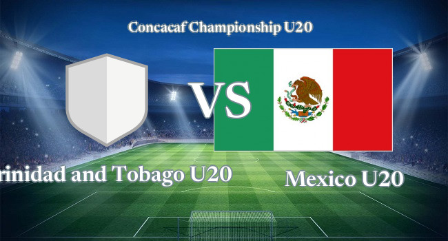 Live soccer Trinidad and Tobago U20 vs Mexico U20 22 06, 2022 - Concacaf Championship U20 | Olesport.TV