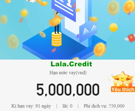Lala Credit - Trang Chủ H5 LaLaCredit app vay tiền uy tín