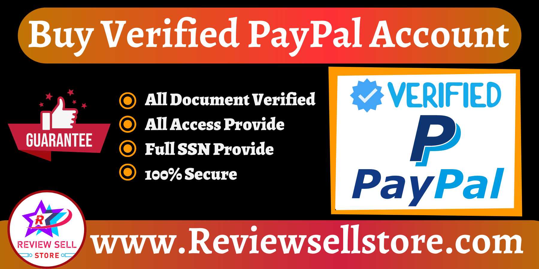 Buy Verified Paypal Account