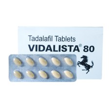 Vidalista 80mg (Tadalafil) Treat Erectile Dysfunction | Reviews, Uses