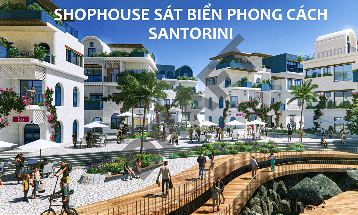 Shophouse Santorini Hòn Thơm Phú Quốc Chính Thức Mở Bán Giá Cực Ưu Đãi
