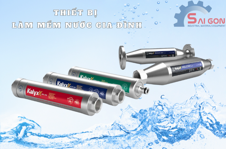 Thiết bị làm mềm nước gia đình ❇️ Không tốn điện, nhỏ gọn