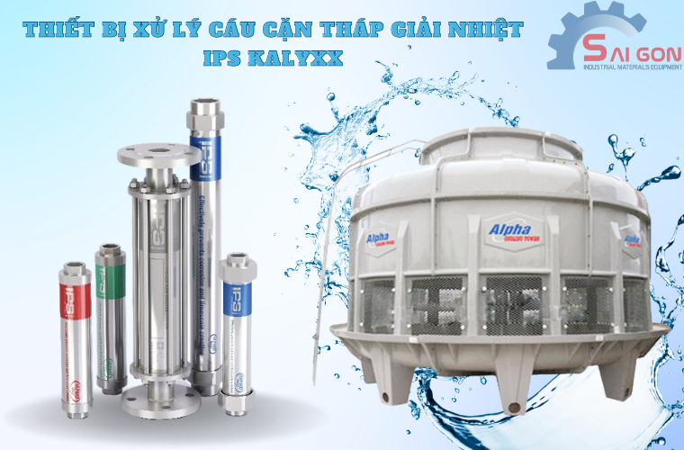 Thiết bị xử lý cáu cặn tháp giải nhiệt ❇️ Không tốn điện✔️