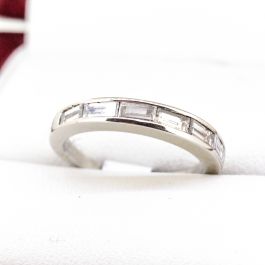 Diamond Wedding Band - VS2/F Diamonds - Vintage Times