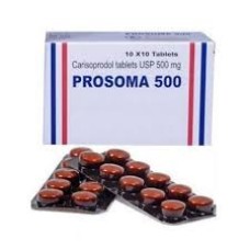 Prosoma 500mg Tablet Treat Muscle Pain | Buy Prosoma Online