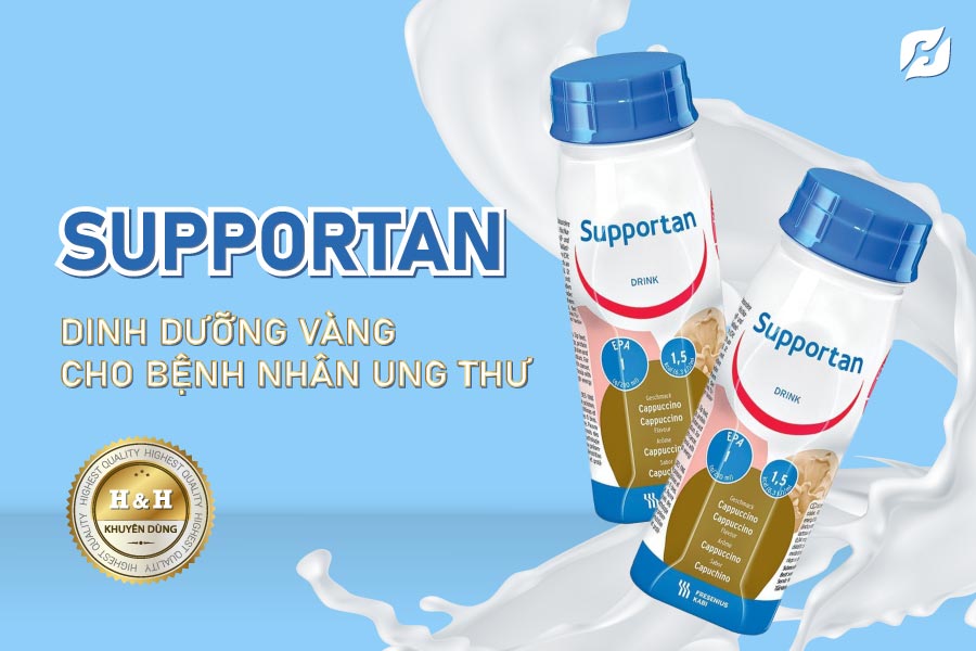 Sữa Supportan có tốt không? Địa chỉ mua Supportan cho người ung thư - H&H Nutrition