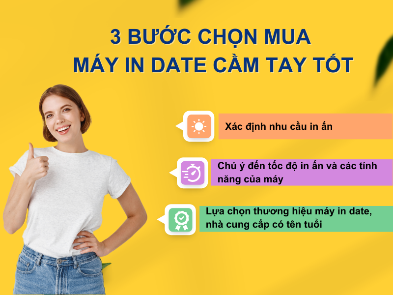 3 Bước Chọn Mua Máy In Date Cầm Tay Tốt