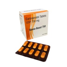 Buy Somaboost 750mg Tablets | Muscle relaxer and Pain killer pills
