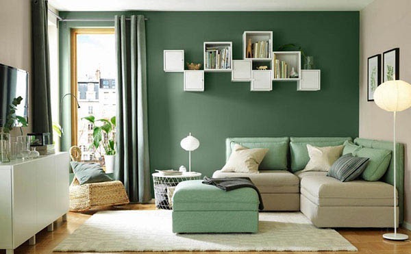 Hướng dẫn cách phối màu sơn phòng khách đẹp 2022 theo phong thủy - KDesign