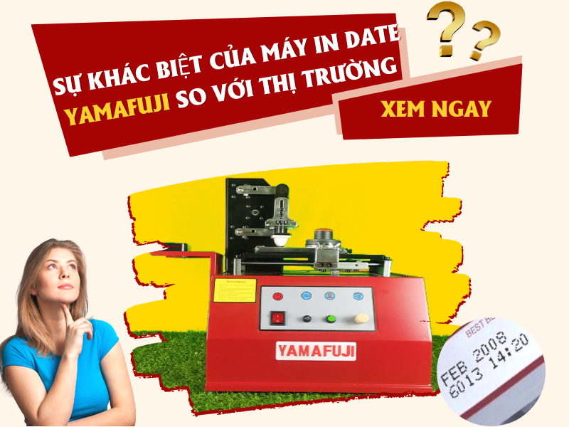 Sự Khác Biệt Của Máy In Date Yamafuji So Với Thị...