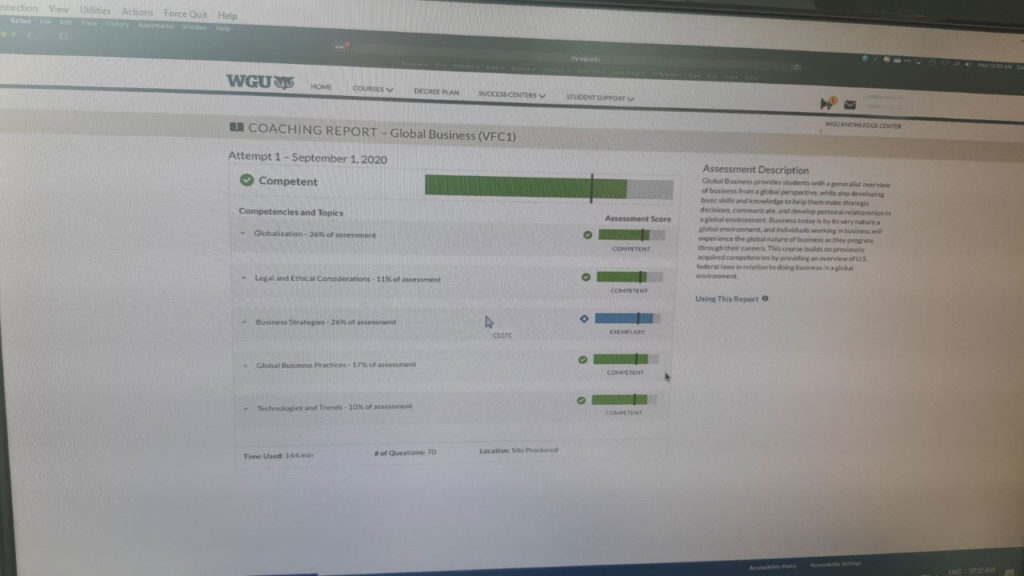 Take My WGU Online Test