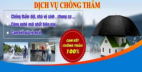 Dịch vụ chống thấm tại quận Hai Bà Trưng uy tín - giá rẻ