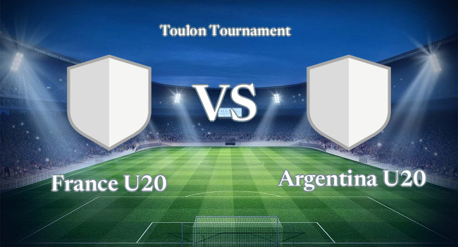 Live soccer France U20 vs Argentina U20 04 06, 2022 - Toulon Tournament | Olesport.TV