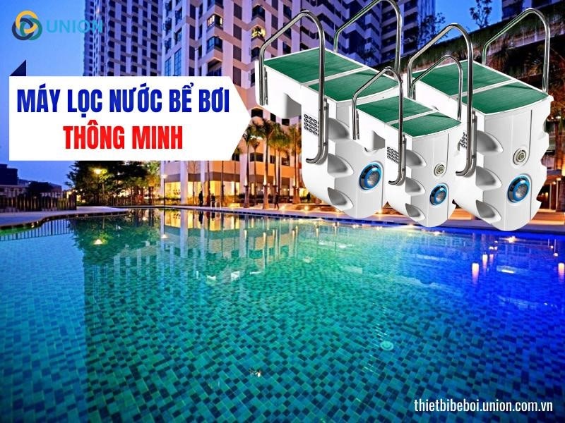 Máy lọc nước bể bơi thông minh - Máy lọc nước hồ bơi mini