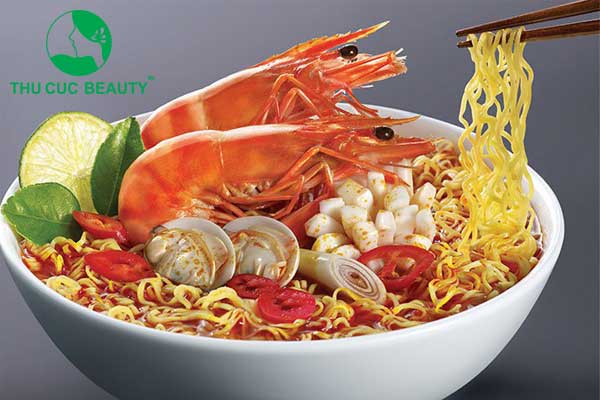 Cắt mí có được ăn mì tôm không? - Thẩm mỹ Thu Cúc