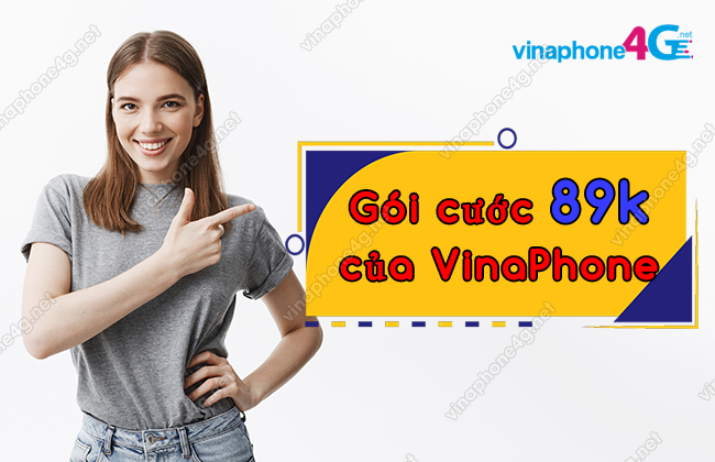 Tham gia các gói 4G 89k của VinaPhone xài cả tháng cực đã