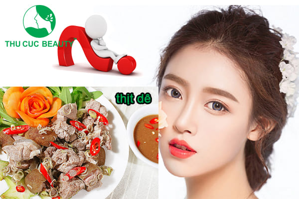 Cắt mí có ăn được thịt dê không? - Thu Cúc Sài Gòn