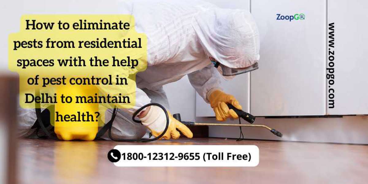How to eliminate pests from residential spaces with the help of pest control in Delhi to maintain health?