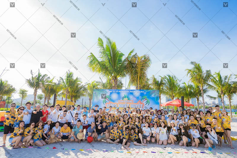 Tổ chức team building bãi biển chuyên nghiệp nhất 2022