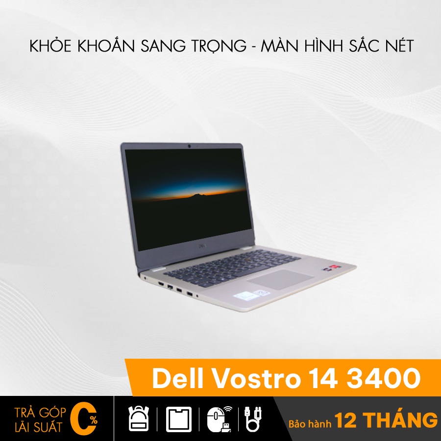 Laptop Dell Vostro 14 3400 giá rẻ cho dân văn phòng