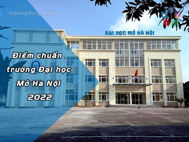 Điểm chuẩn xét tuyển sớm trường Đại học Mở Hà Nội năm 2022