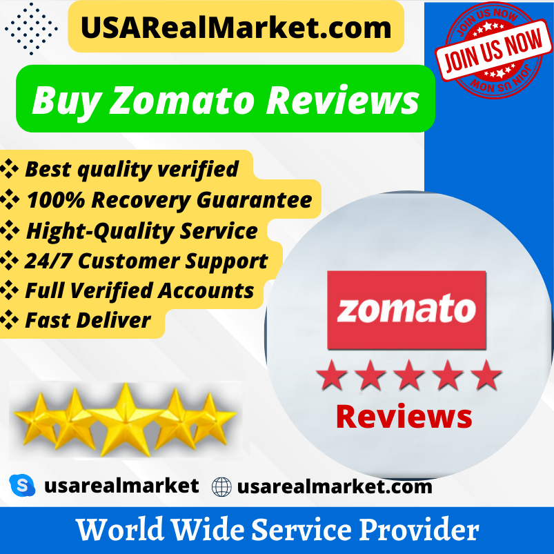 Buy Zomato Reviews - 100% Safe Non Drop 5 Star Reviews