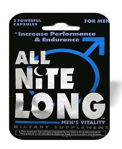 All Nite Long Capsules In Pakistan - Dubai Supplements In Pakistan