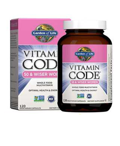 Vitamin Code 50 & Wiser Women Price In Pakistan | Vitamin Code 50 & Wiser Women's Multivitamin 240