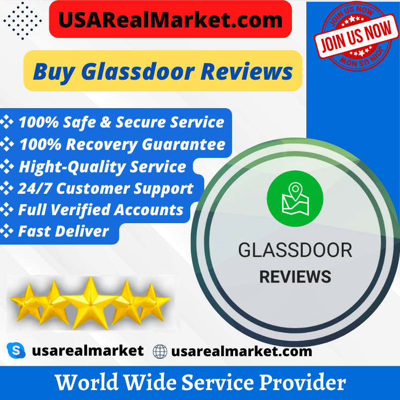 Buy Glassdoor Reviews - 100% Real, Safe ... - USARealMarket
