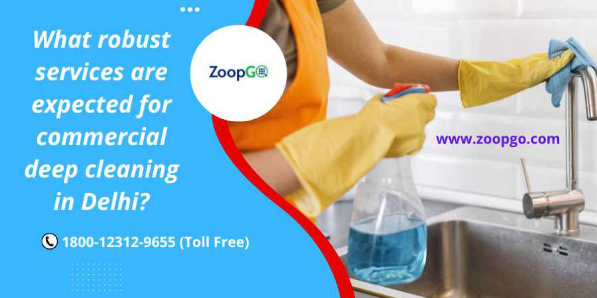 What robust services are expected for commercial deep cleaning in Delhi?