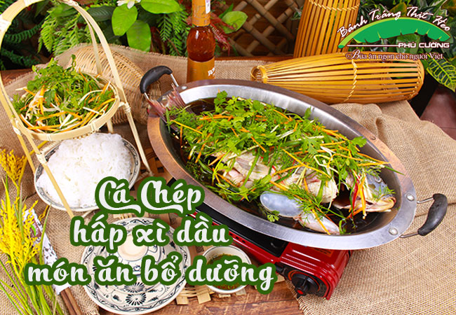 Cá chép hấp xì dầu bổ dưỡng và hấp dẫn không thể chối từ