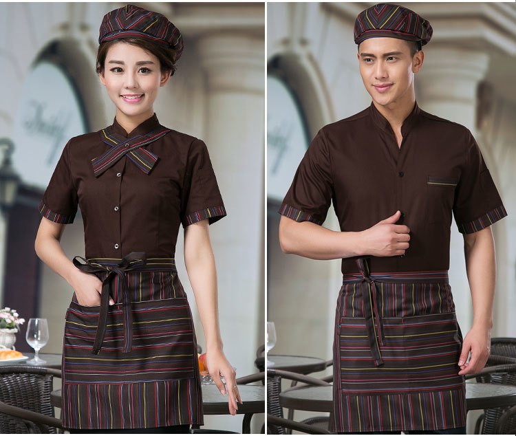 May đồng phục nhân viên phục vụ nhà hàng giá tốt tận xưởng