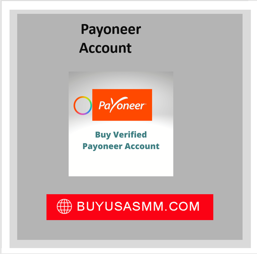 Buy Verified Payoneer Account - 100% USA UK CA Verified