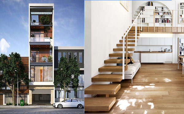 Dịch vụ thiết kế và xây nhà trọn gói 30m2 Hùng Anh