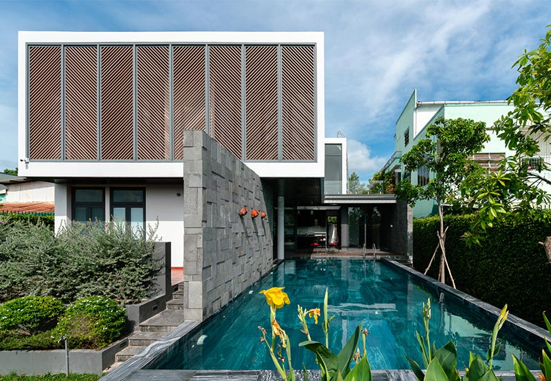 Say Đắm Trước Biệt Thự Hiện Đại Có Hồ Bơi Tại Tiền Giang