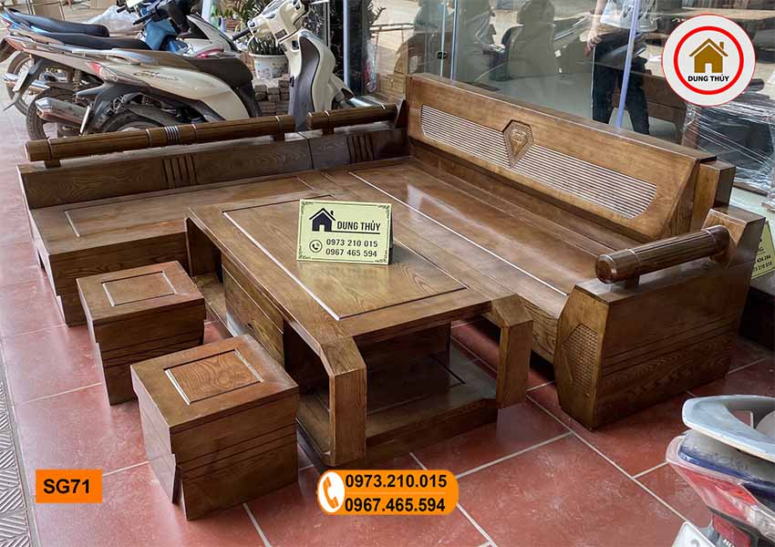 Bảng Báo Giá Ghế Sofa Gỗ Sồi Nga Phòng Khách 6/2022 • DT Decor