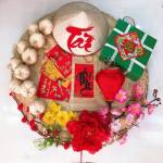 Mẹt Hoa Trang Trí