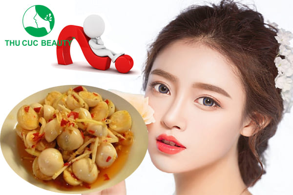 Cắt mí có được ăn cà muối không? - Thu Cúc Sài Gòn