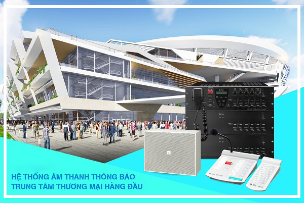 Hệ thống âm thanh thông báo tòa nhà || TƯ VẤN & LẮP ĐẶT