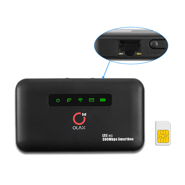 Olax MF6875 | Thiết bị phát Wifi di động đa mạng - 150Mbps