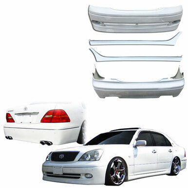 ModeloDrive FRP VIP Body Kit 4pc > Lexus LS Series LS430 UCF30 2001-2003 (modelodrive_119110) - Overboost.com