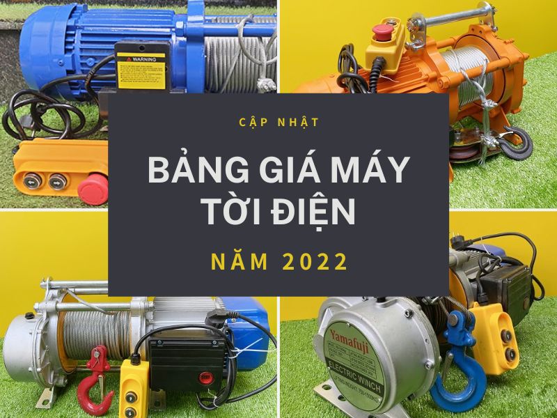 Cập Nhật Bảng Giá Máy Tời Điện Mới Nhất Năm 2022 